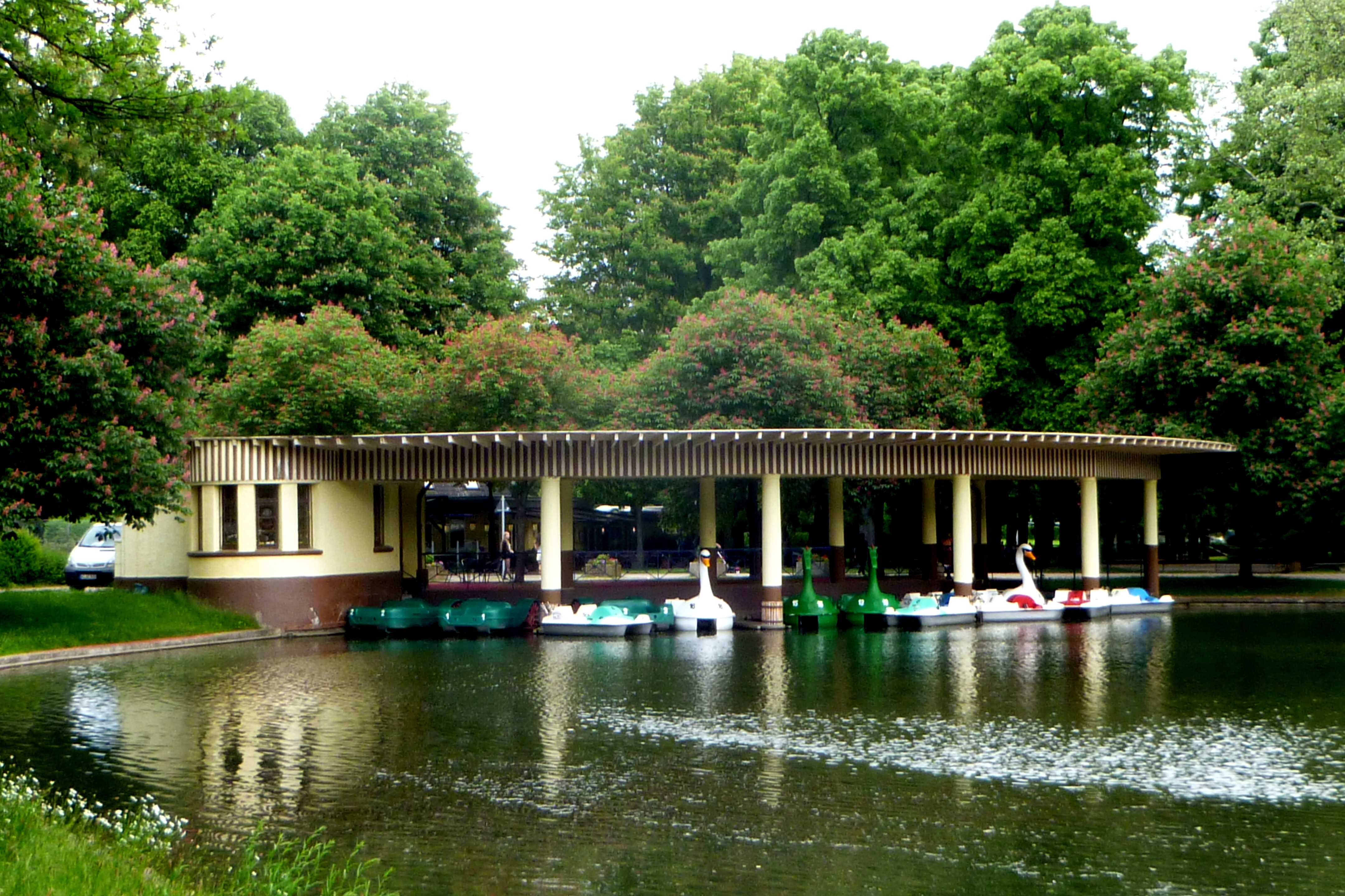 Hangeweiher Bootshaus