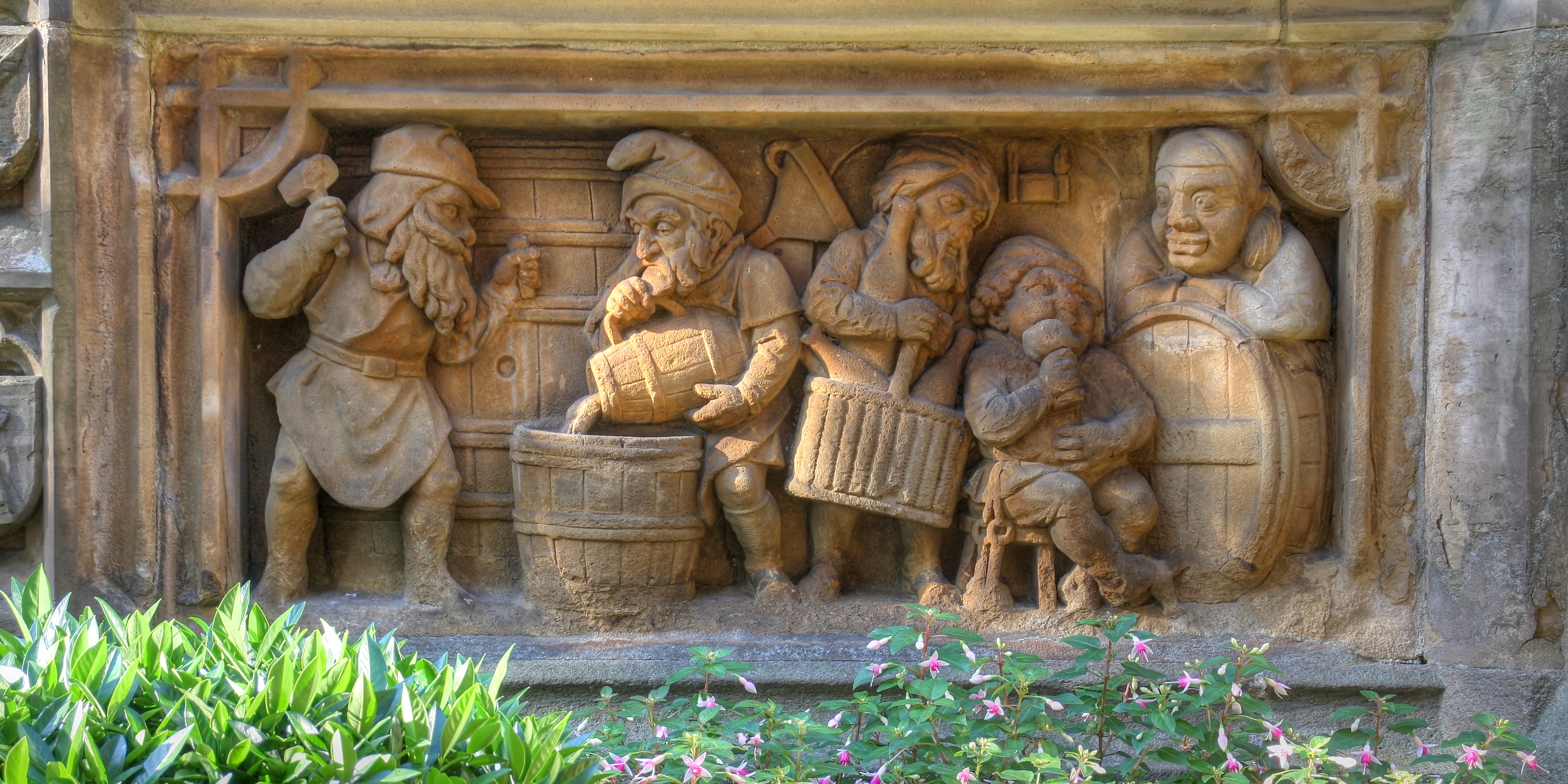 Heinzelmännchenbrunnen - Detail 5 (4082-84)